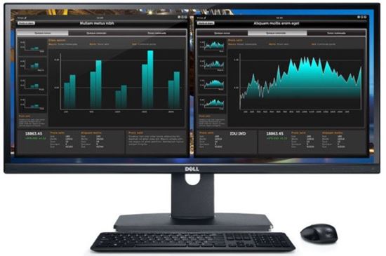 Hình ảnh Dell 43 Ultra HD 4K Multi Client Monitor (P4317Q)