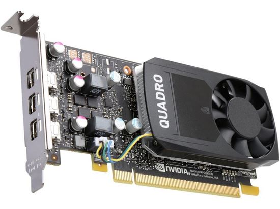 Picture of NVIDIA Quadro P400, 2GB, 3 mDP to DP adapter