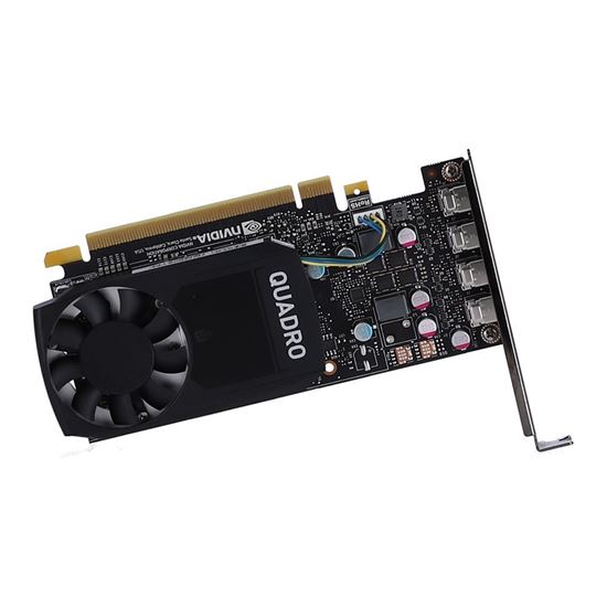 Hình ảnh NVIDIA Quadro P620, 2GB, 4 mDP to DP adapter