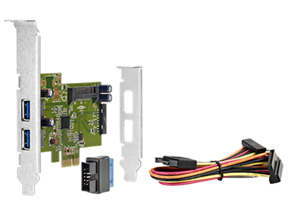 Hình ảnh HP USB 3.0 4-port SuperSpeed PCIe x1 Card (QT587AA)