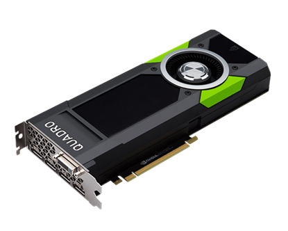 Picture of NVIDIA Quadro P5000 (16GB) Graphics Card (Z0B13AA)