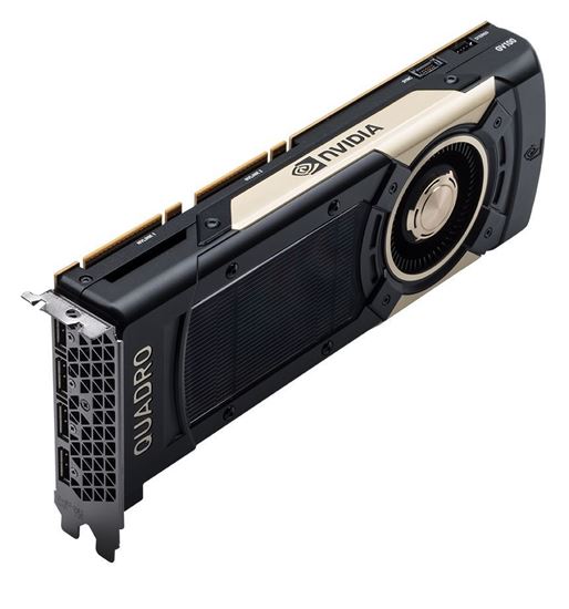 Hình ảnh NVIDIA Quadro GV100 (32GB HBM2, 4 x DisplayPort 1.4; 1 Dual link DVI-I, PCIe) Graphics