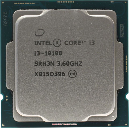 Hình ảnh Intel Core i3-10100 (4 Core, 6M cache, base 3.6GHz, up to 4.3GHz) DDR4-2666